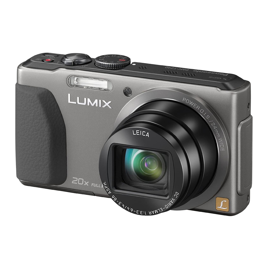 Panasonic Lumix DMC-TZ40EB Service Manual
