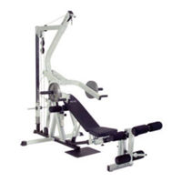 BodyCraft LEVER GYM PL1000 Instruction Manual