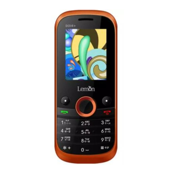 Lemon Duo 216 Plus User Manual
