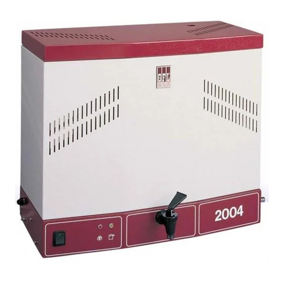 GFL 2002 Operating Instructions Manual