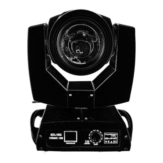 Solaris HITMAN 230 User Manual