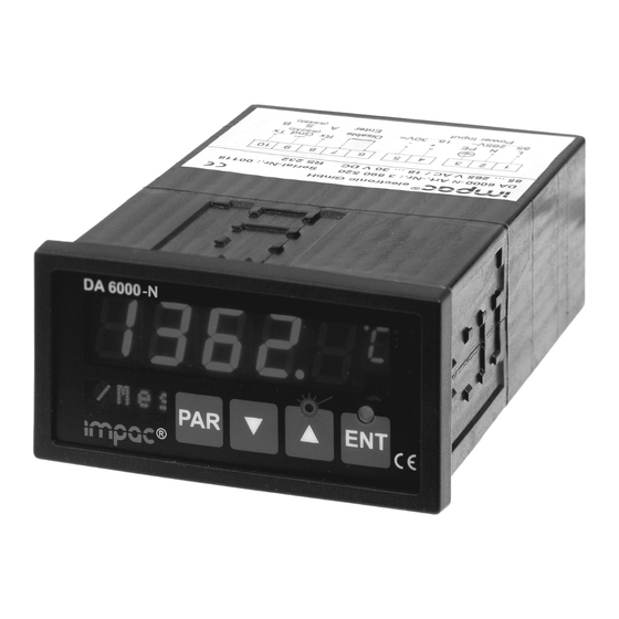 Impac DA 6000-N User Manual