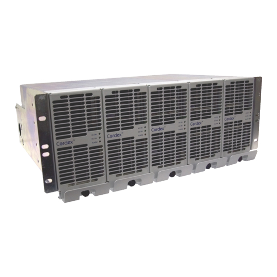 Alpha Technologies Cordex 24-3.1kW Installation & Operation Manual