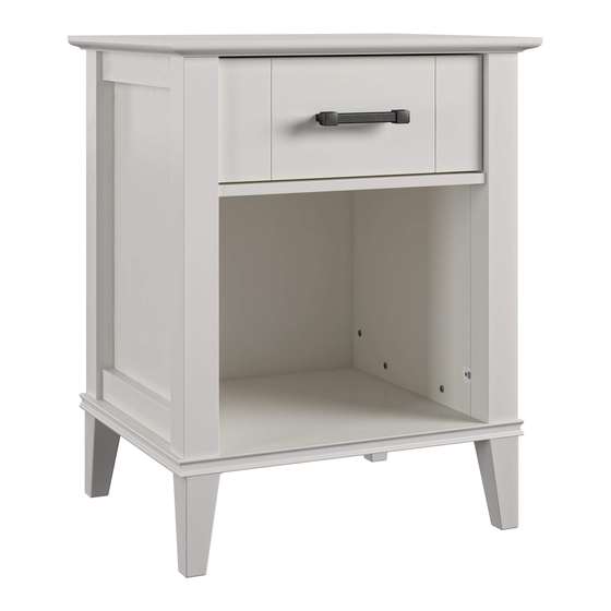 Novogratz Nightstand Manual