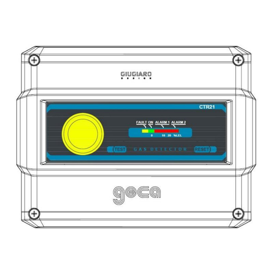 Geca CTR21/M User Manual