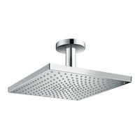 Hans Grohe Raindance E 300 1jet EcoSmart 26251 7 Series Instructions For Use/Assembly Instructions