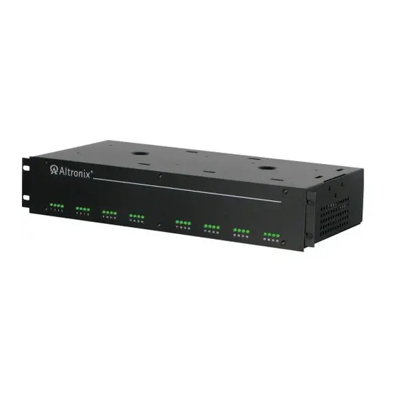Altronix R2432UL Series Installation Manual