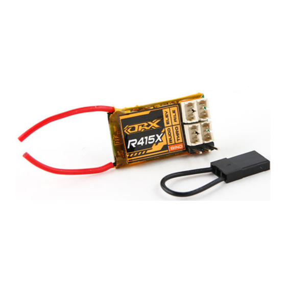 HobbyKing ORANGE R415X User Manual