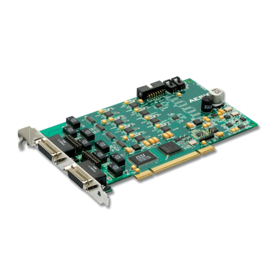 Lynx AES16 User Manual