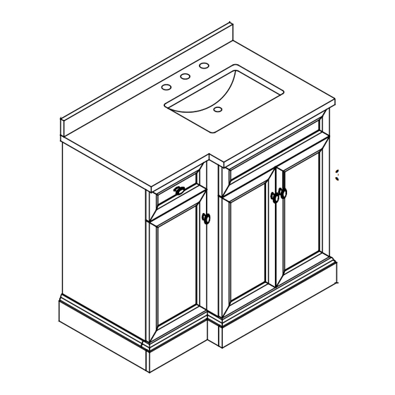 Home Decorators Collection TEAGEN 36-R Installation Manual
