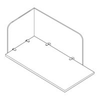 Knoll k. screen Contour in PET Installation Instructions Manual