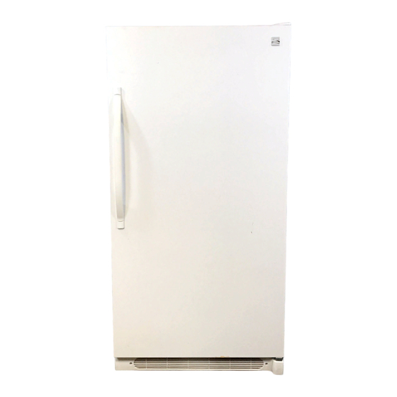 Kenmore 6072 - 16.7 cu. Ft. Freezerless Refrigerator Manuals