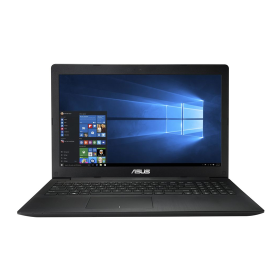 Asus X553MA Series E-Manual