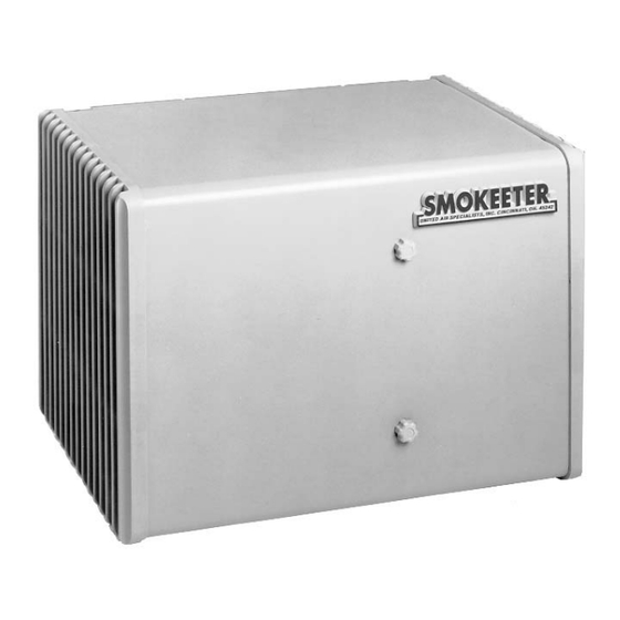 Smokeeter SE 10 Owner's Manual