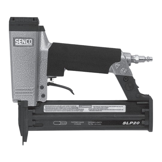 Senco SLP20XP Operating Instructions Manual