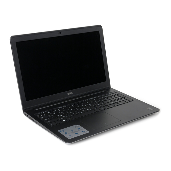 Dell Inspiron 15 5000 Series Quick Start Manual