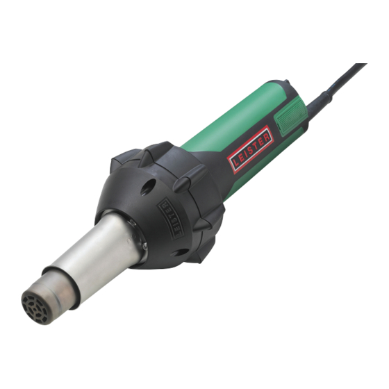 Leister TRIAC ST User Manual