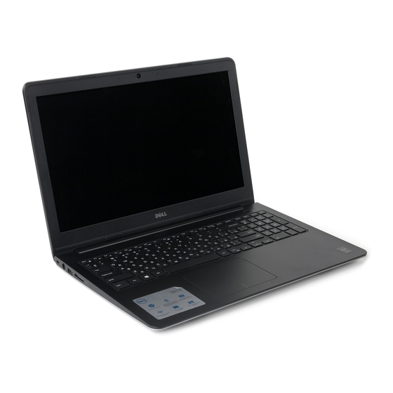 Dell Inspiron 15 5000 Series Setup And Specifications