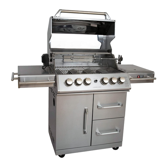 Mayer Barbecue ZUNDA MGG-342 MASTER Assembly Instructions Manual