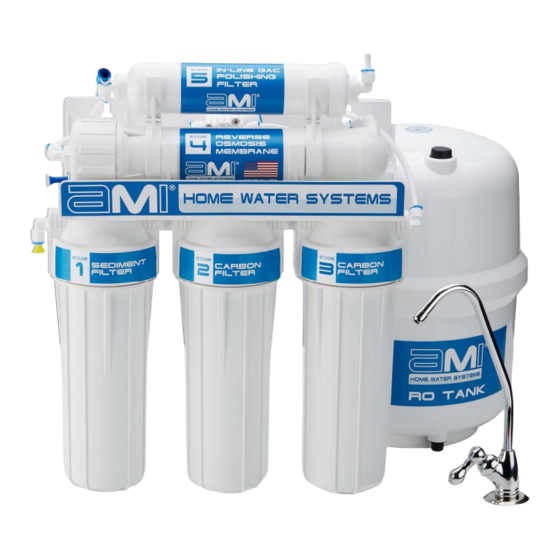Wateranywhere AAA-RO50W Manual For Installation, Operation And Maintenance
