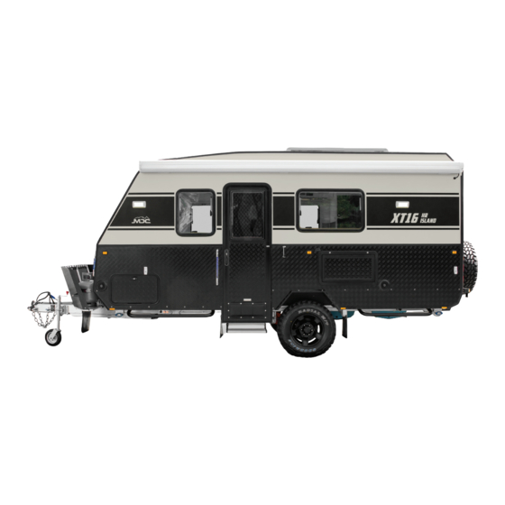MDC XT16HR ISLAND 2021 Offroad Caravan Manuals