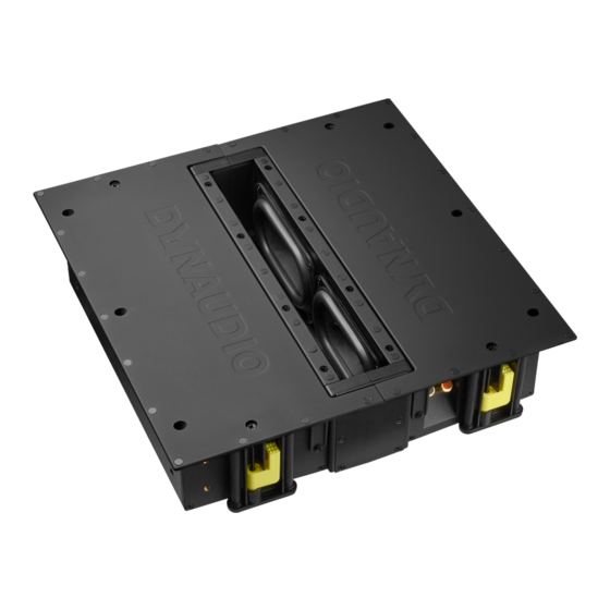 Dynaudio Sub RCC Instructions For Use Manual