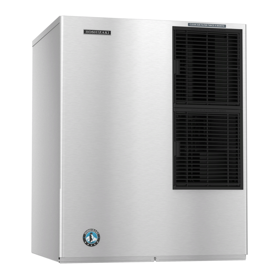 Hoshizaki KM-901MAH Instruction Manual