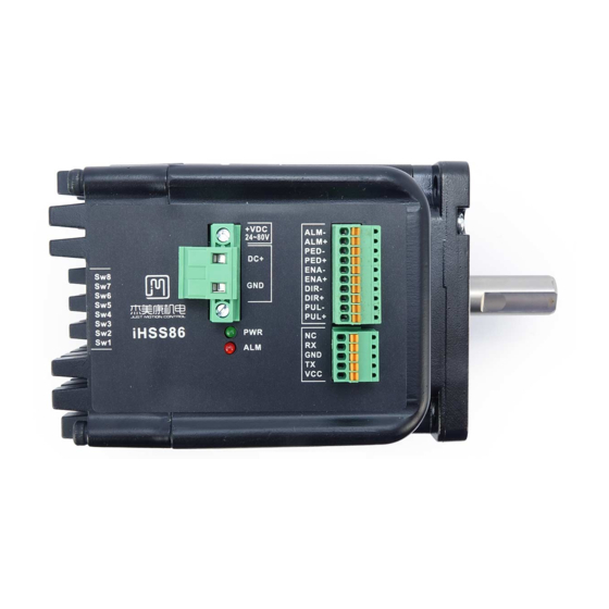 User Manuals: Just Motion Control iHSS86 Series Stepper