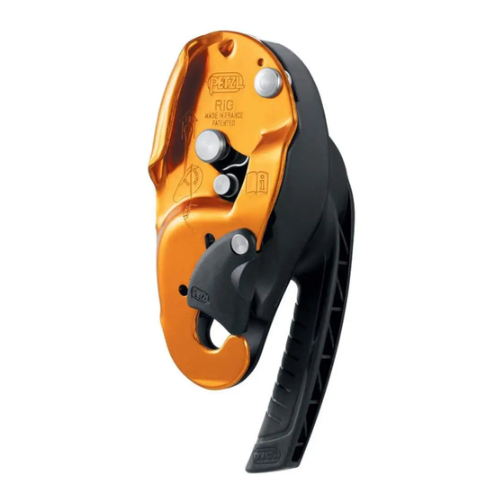 Petzl D21 RIG Quick Start Manual