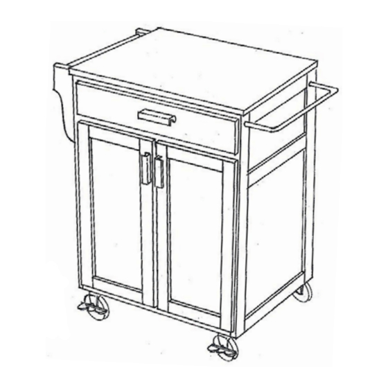 Home Styles 88 9001 002C Assembly Instructions