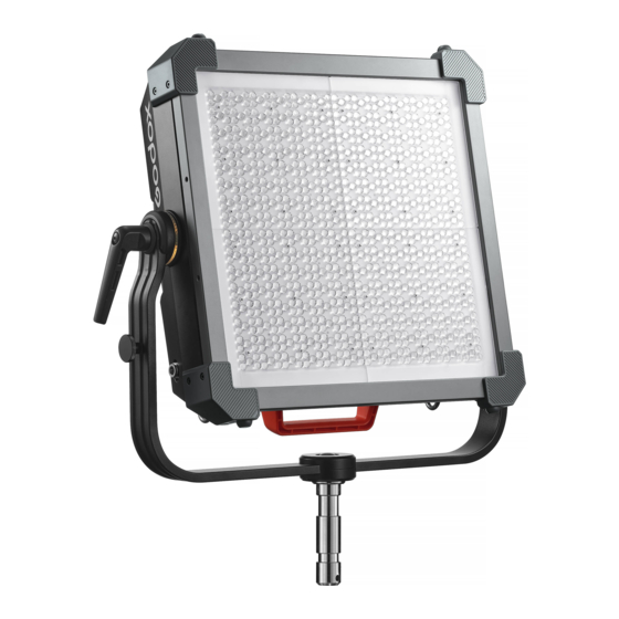 Godox KNOWLED P600R Hard Instruction Manual