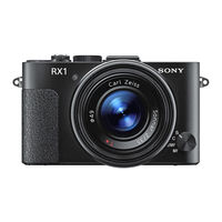 Sony Cyber-shot DSC-RX1 User Manual