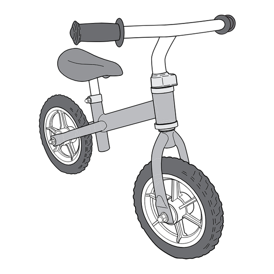 Chicco Balance Bike Owner's Manual
