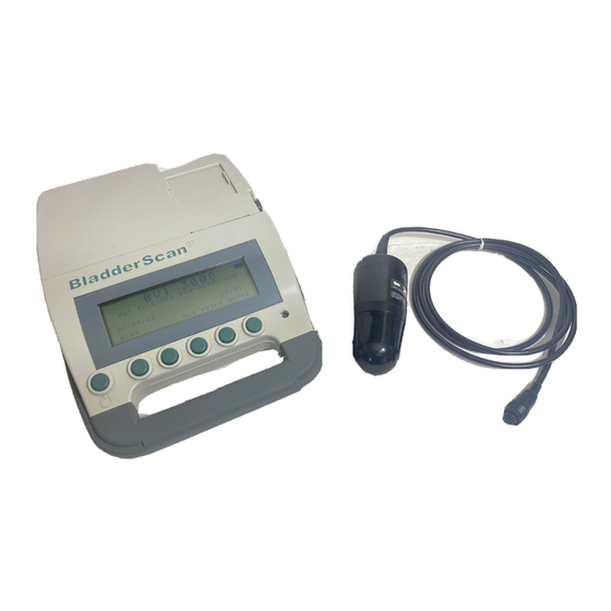 Verathon BladderScan BVI 3000 Operator's Manual