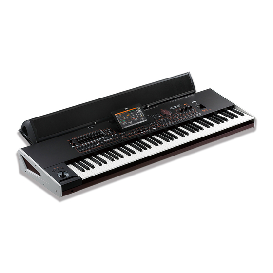 Korg PA Series Manual