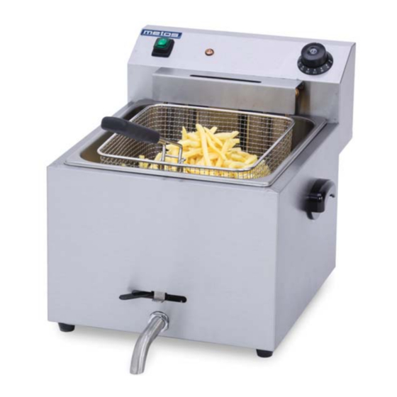 Metos EF-BA Series Installation And User Manual