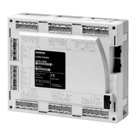 Siemens LMV51 Series Basic Documentation