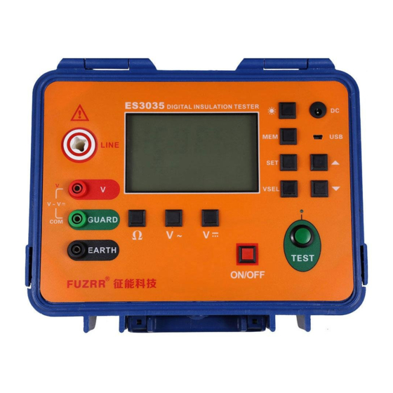 FUZRR ES3035 Manuals