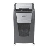 Rexel Optimum AutoFeed+ 50X Instruction Manual