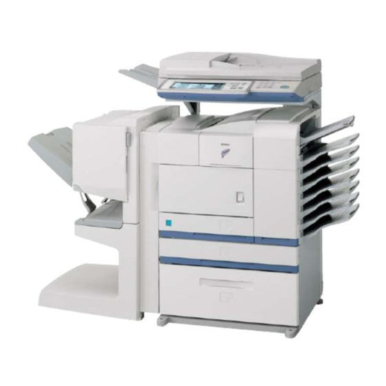 Sharp MX-M350U Operation Manual