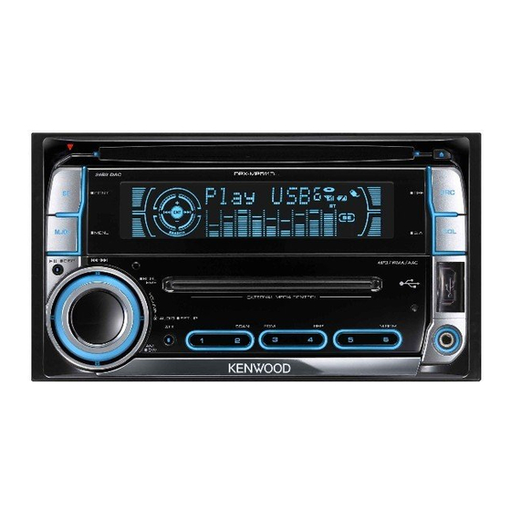 Kenwood DPX-MP5110U Service Manual