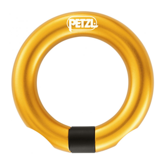 Petzl Ring Open Technical Notice