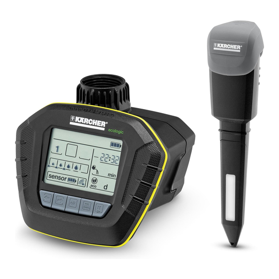 Kärcher Senso Timer ST6 eco!ogic Manual