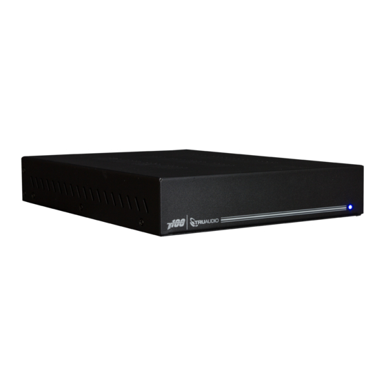 TruAudio UltraScape Series Installation Manual