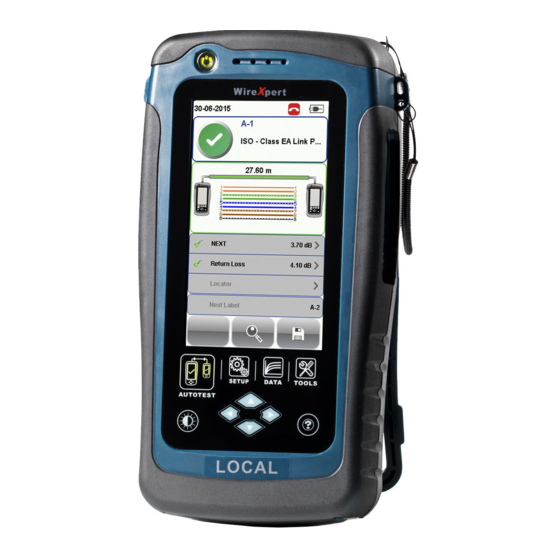 Softing WireXpert 4500 Fiber MPO User Manual