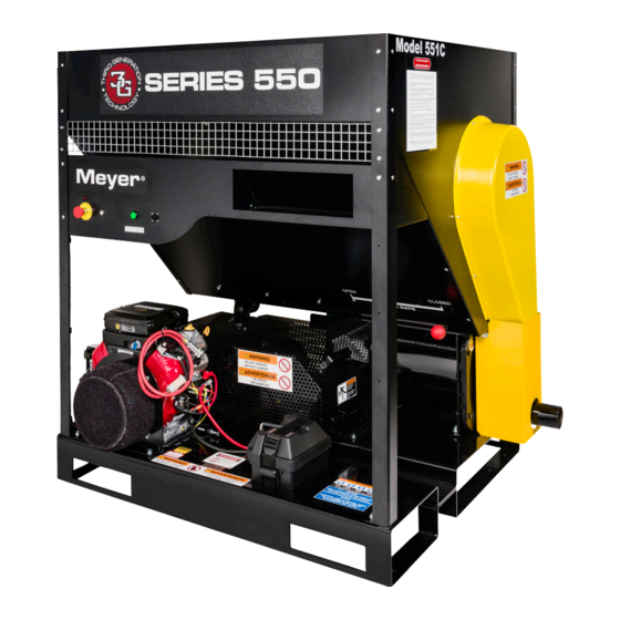 Meyer 550 Series Installation, Operation & Maintenance Instructions Manual