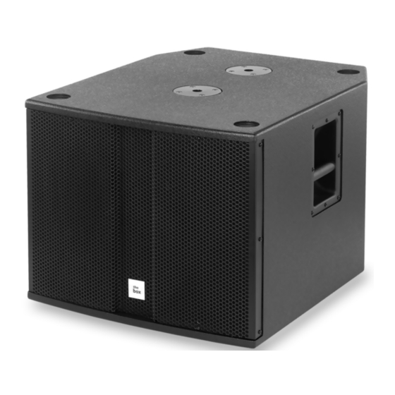 thomann the box pro Achat 115 Sub A User Manual
