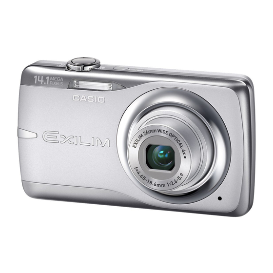 Casio EX-Z550 - EXILIM Digital Camera Manuals
