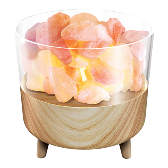 Lomi himalayan salt lamp deals and aroma diffuser