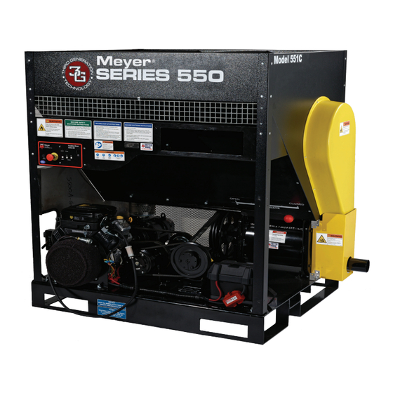 Meyer 550 Series Installation, Operation & Maintenance Instructions Manual